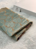 Banarasi Mashru Silk Saree with Tanchoi Weaving in Rusty Rani colour (Copy)