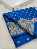Mashru Silk Banarasi Open Border Buti Saree