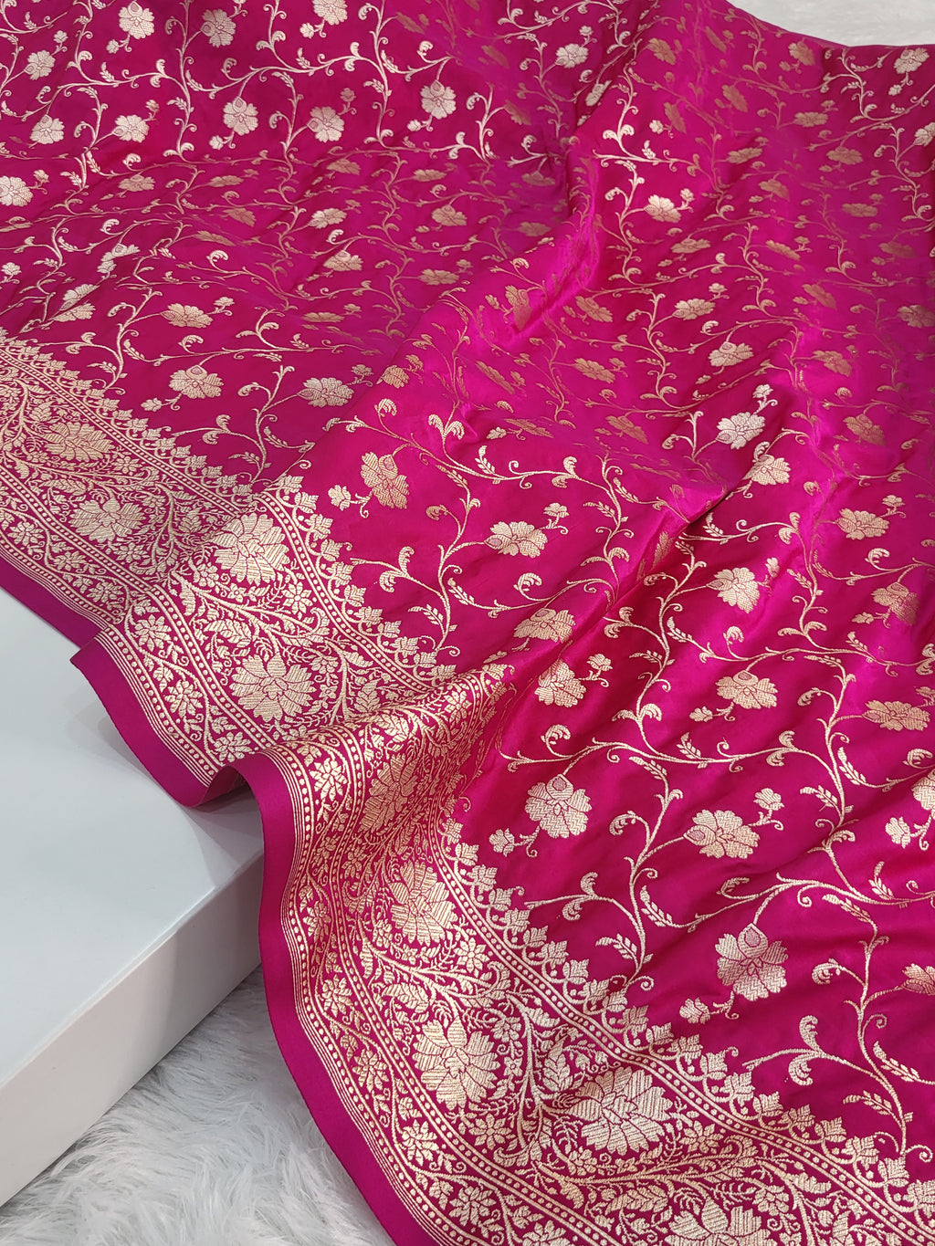 Banarasi mashru silk saree