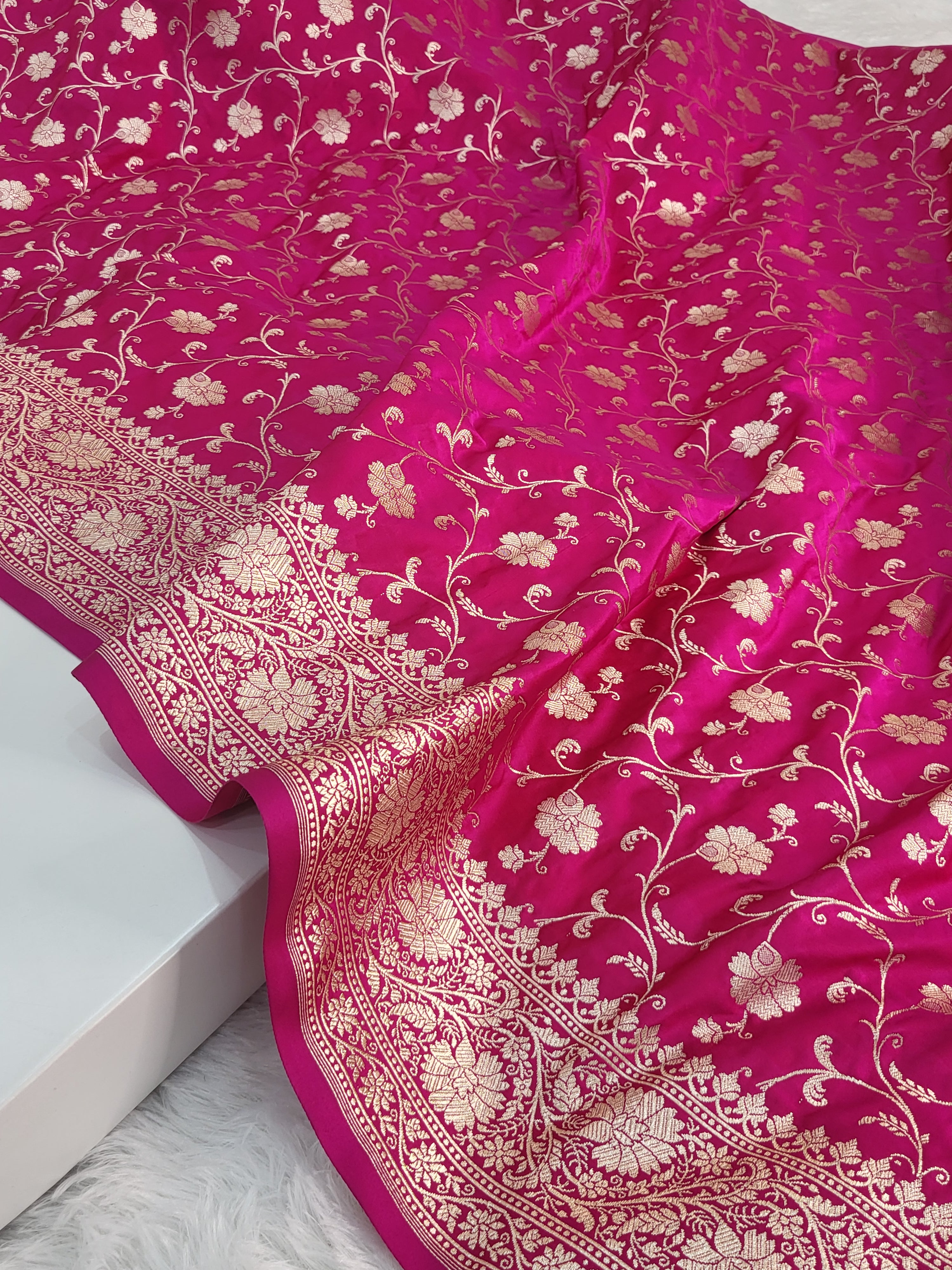 Banarasi mashru silk saree