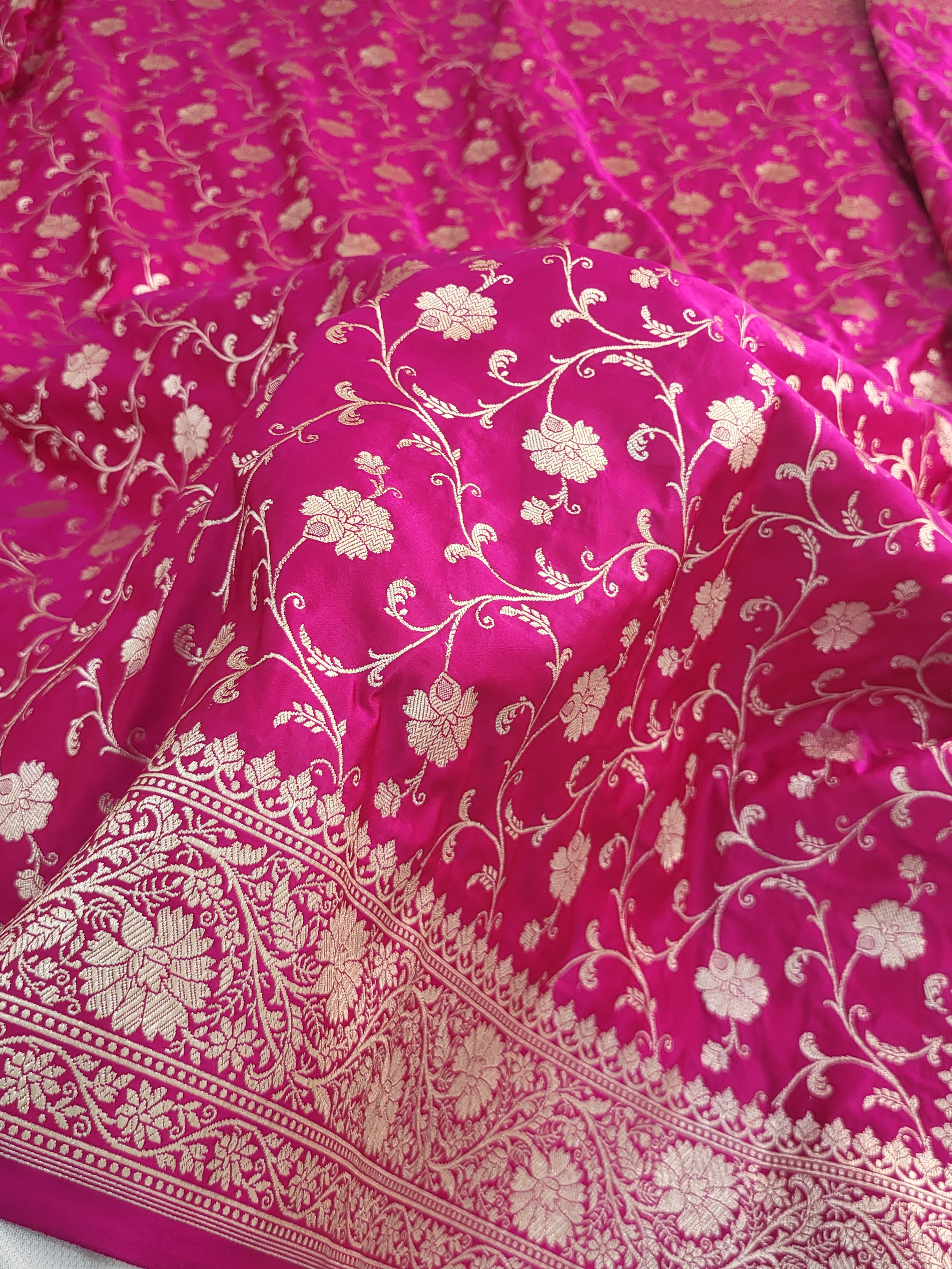 Banarasi mashru silk saree