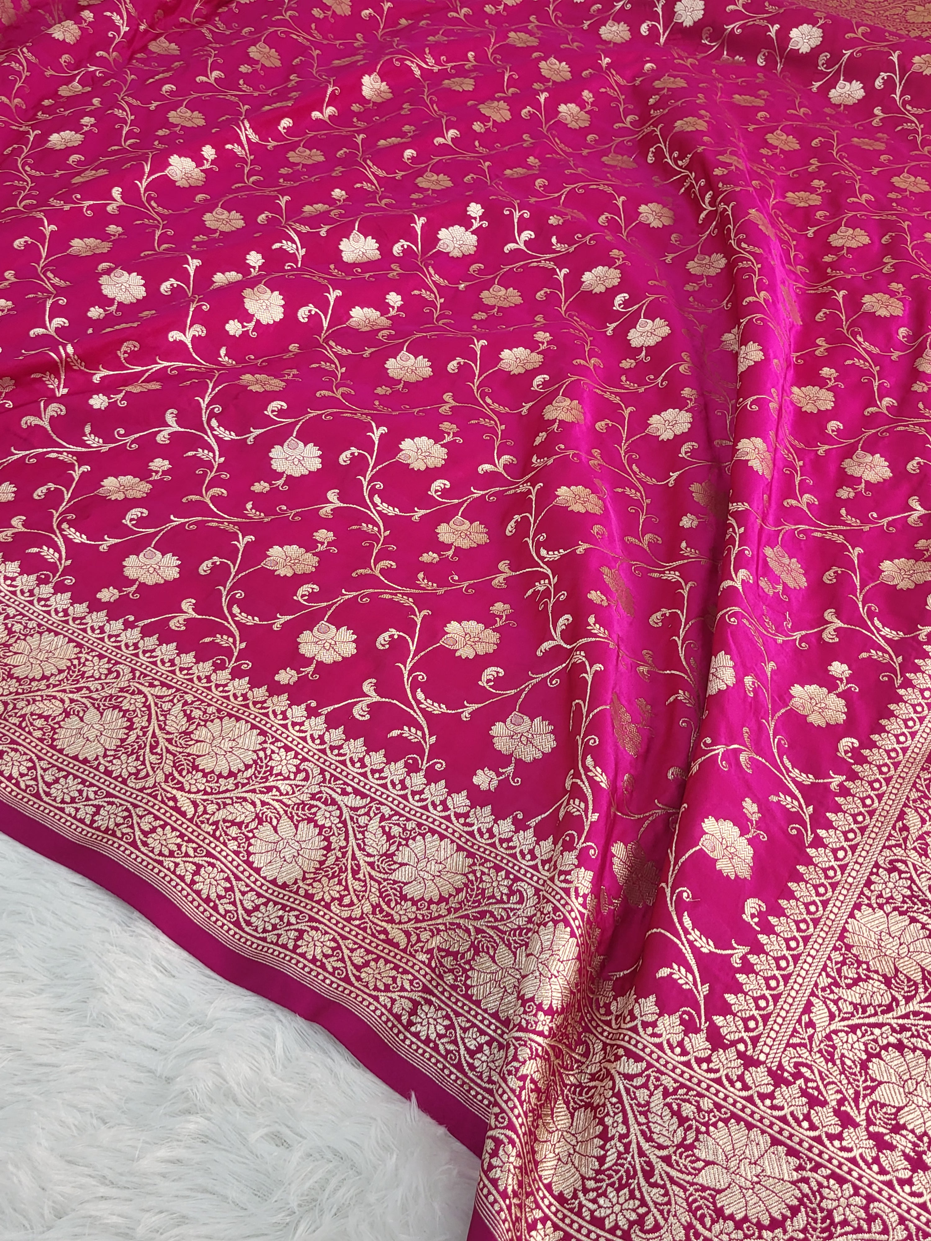 Banarasi mashru silk saree